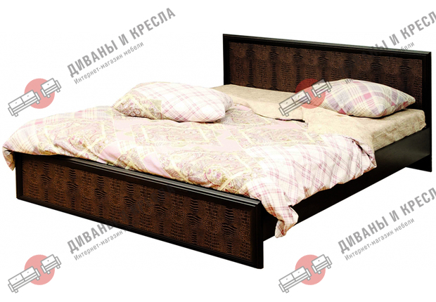 Кровать Волжанка-160 06.02 с настилом