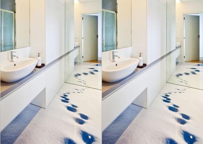 3D пол в ванной комнате — хорошая ли это идея?? Как это сделать и сколько это стоит